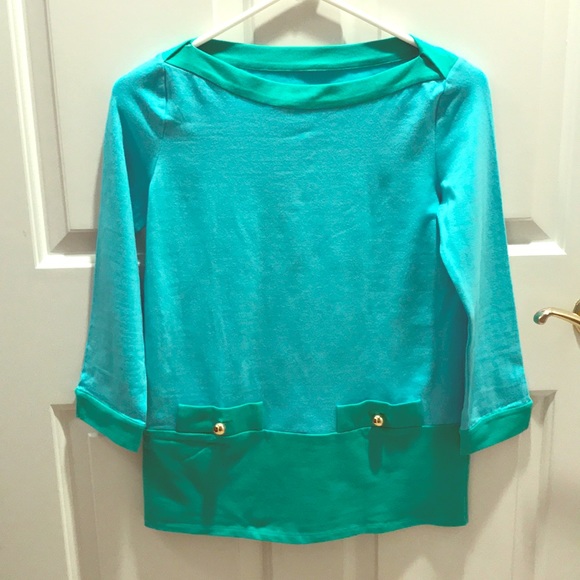 Kate Spade Color Blocked Top - Picture 2 of 5